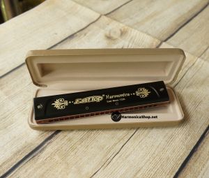 Kèn harmonica Easttop Tremolo T22K Black - Tone: C